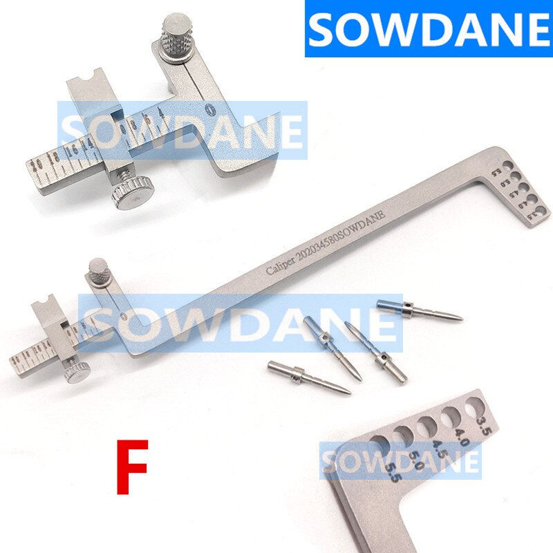 サムネイル： Dental Gauge Ruler Implant Locating Surgical Guide Positioning Locator Tools