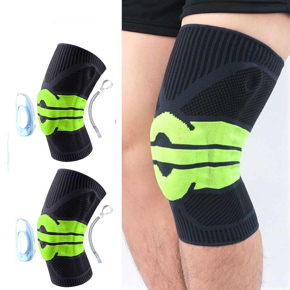 サムネイル： Compression Knee Brace Protector Joint Pain ACL MCL Meniscus Tear Post Surgery