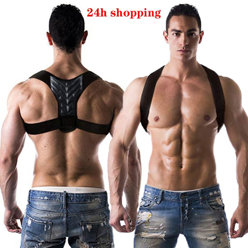 Miniatura: Medical shoulder brace, Adjustable Clavicle Posture Corrector