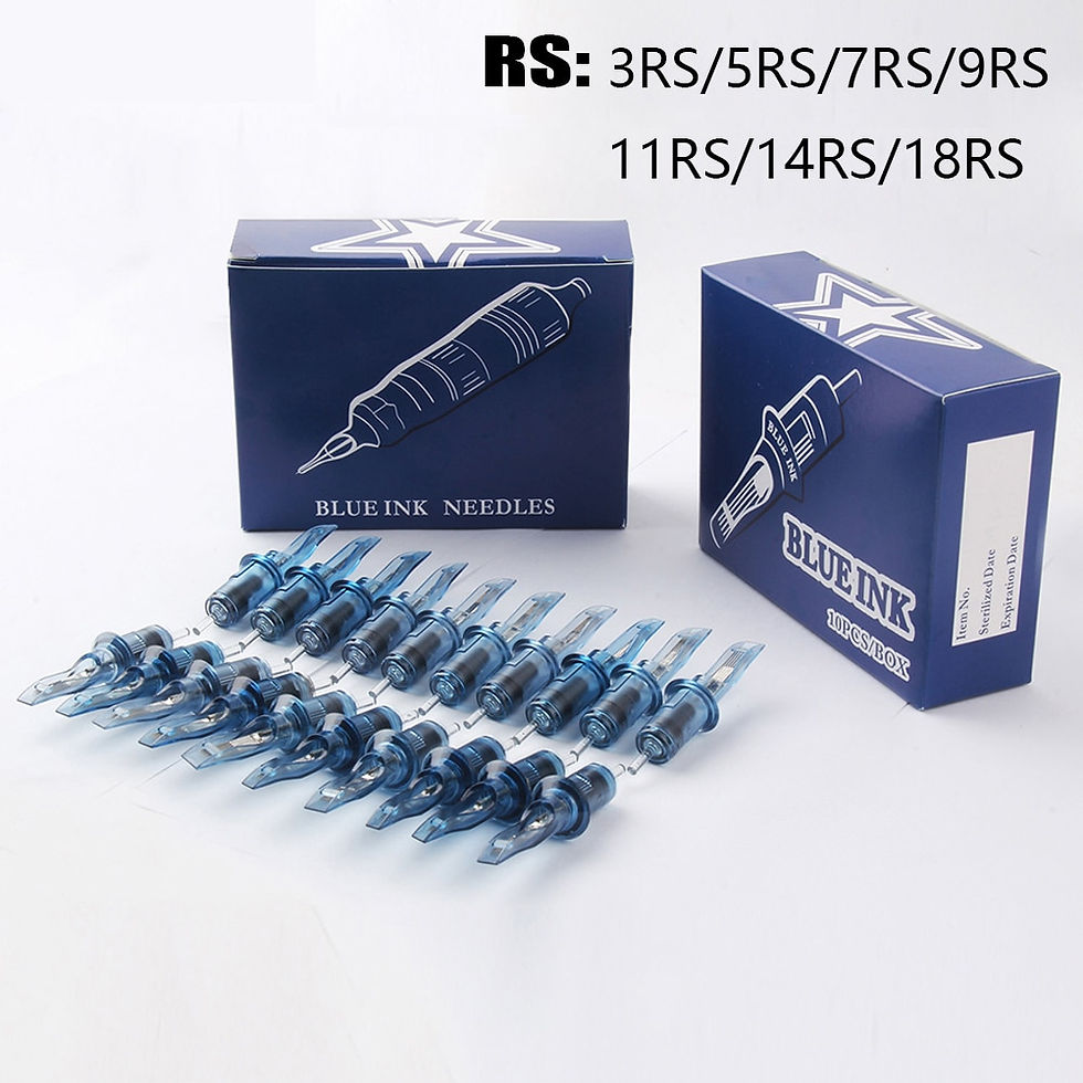 Miniaturbild: 10pc Tattoo Needle 3RS/5RS/7RS/9RS/11RS/14RS/18RS Permanent Cartridge 