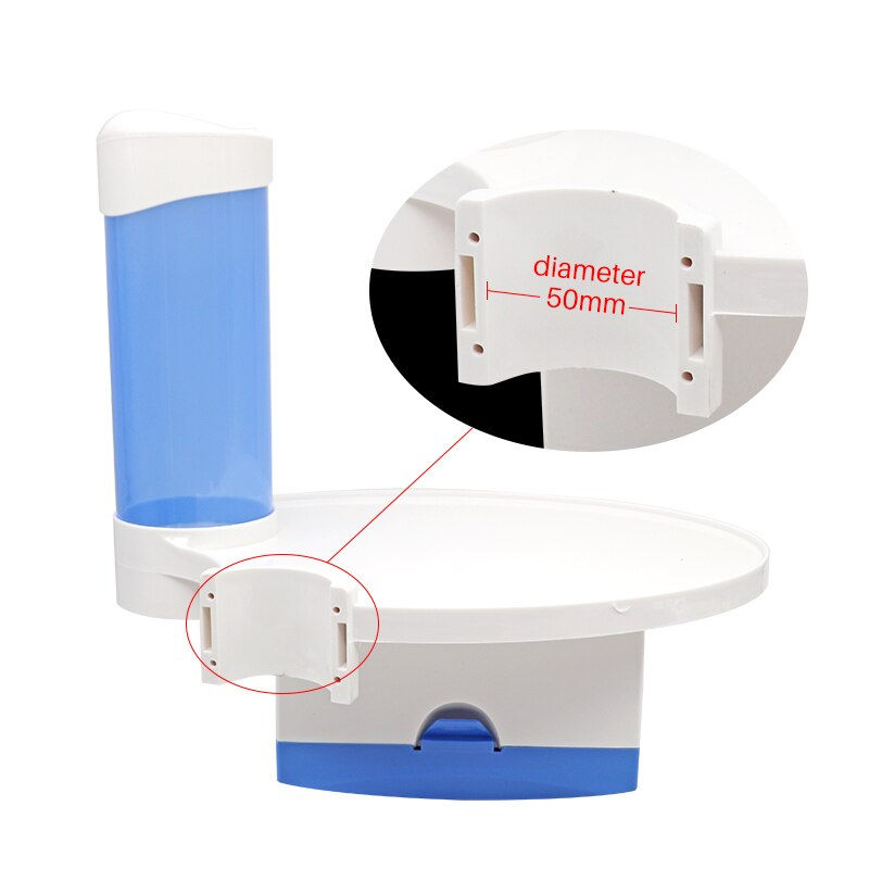 Miniaturbild: Dental Disposable Chair Cup Storage Holder Chair Scaler Tray with Paper Tissue