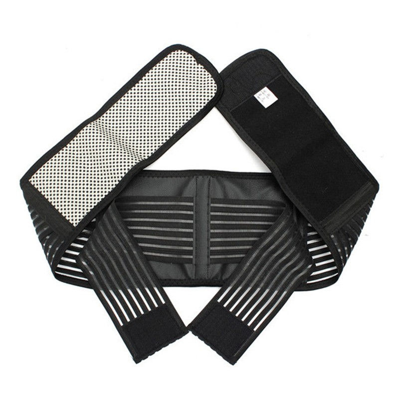 Миниатюра: Adjustable Neoprene Double Pull Lumbar Support Lower Back Belt Brace