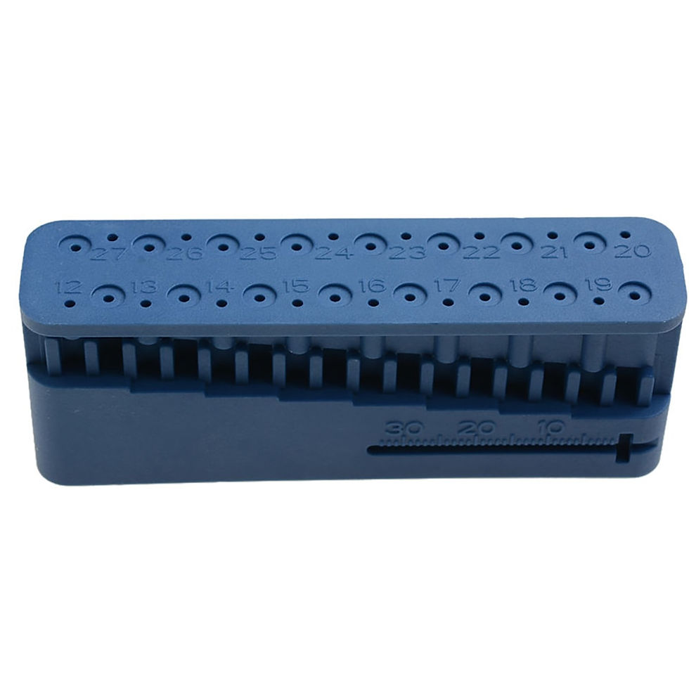 Miniaturbild: Dental Mini Endo Measuring Autoclavable Endo Block Files Instrument
