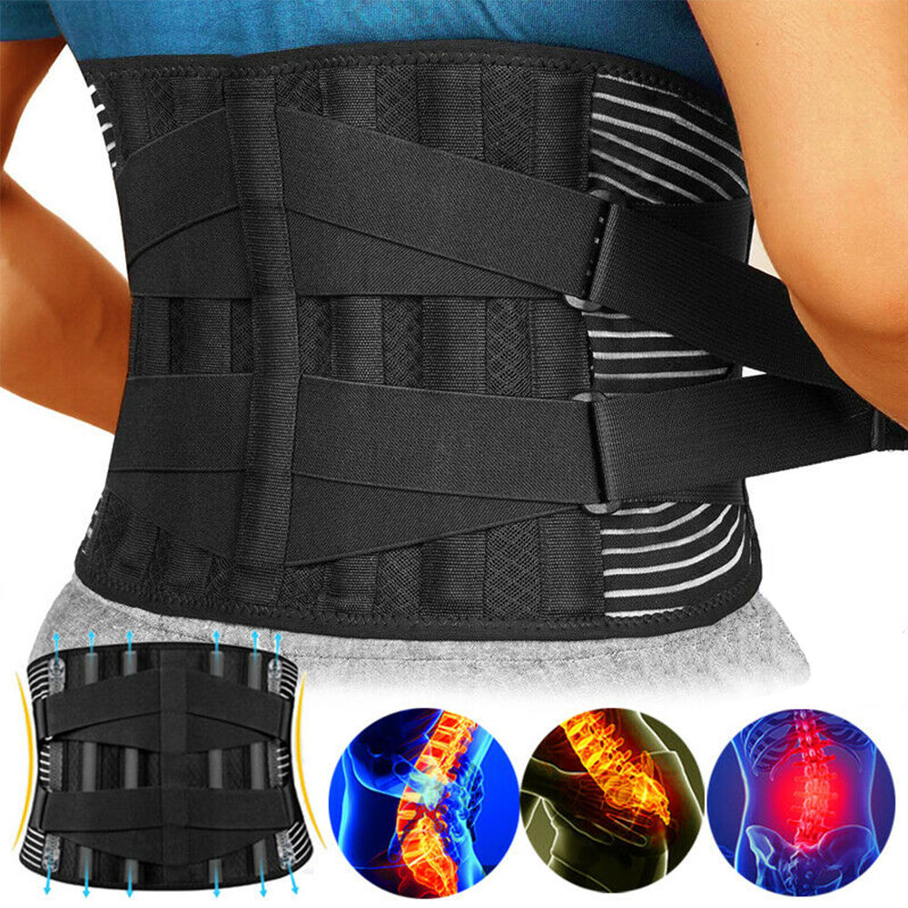 Breathable Waist Braces Back Support Belt Anti-skid Lumbar Support Belt