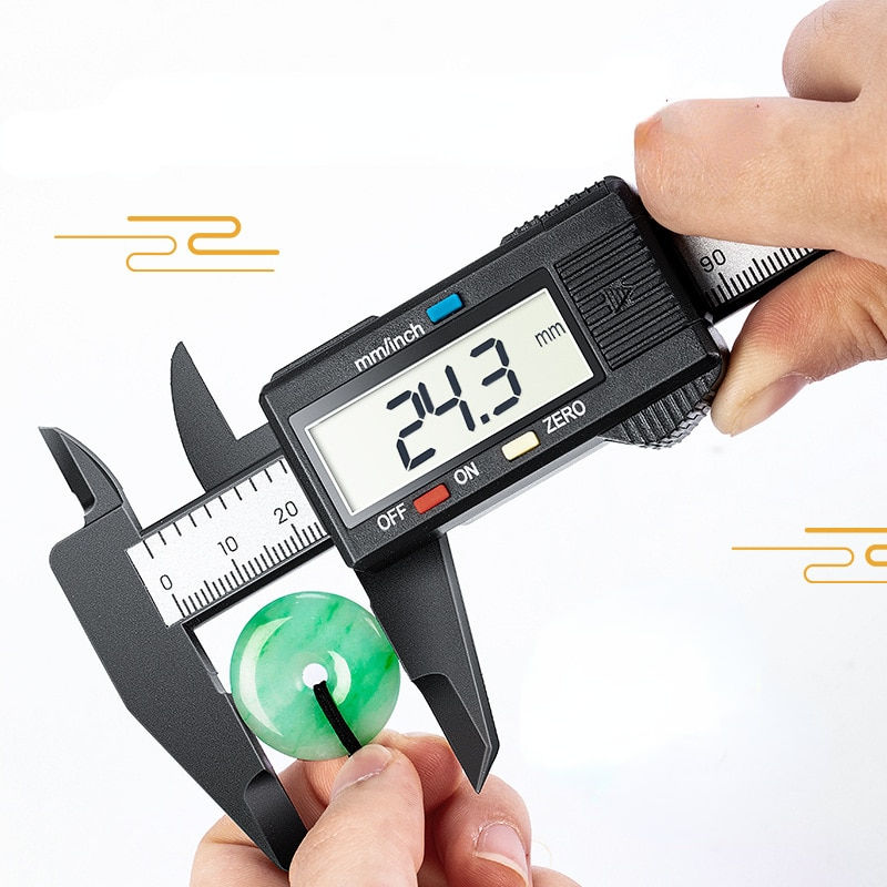 الصورة المصغرة: Digital Display Vernier Caliper Teeth Measuring Dental Tools Accessories Lab