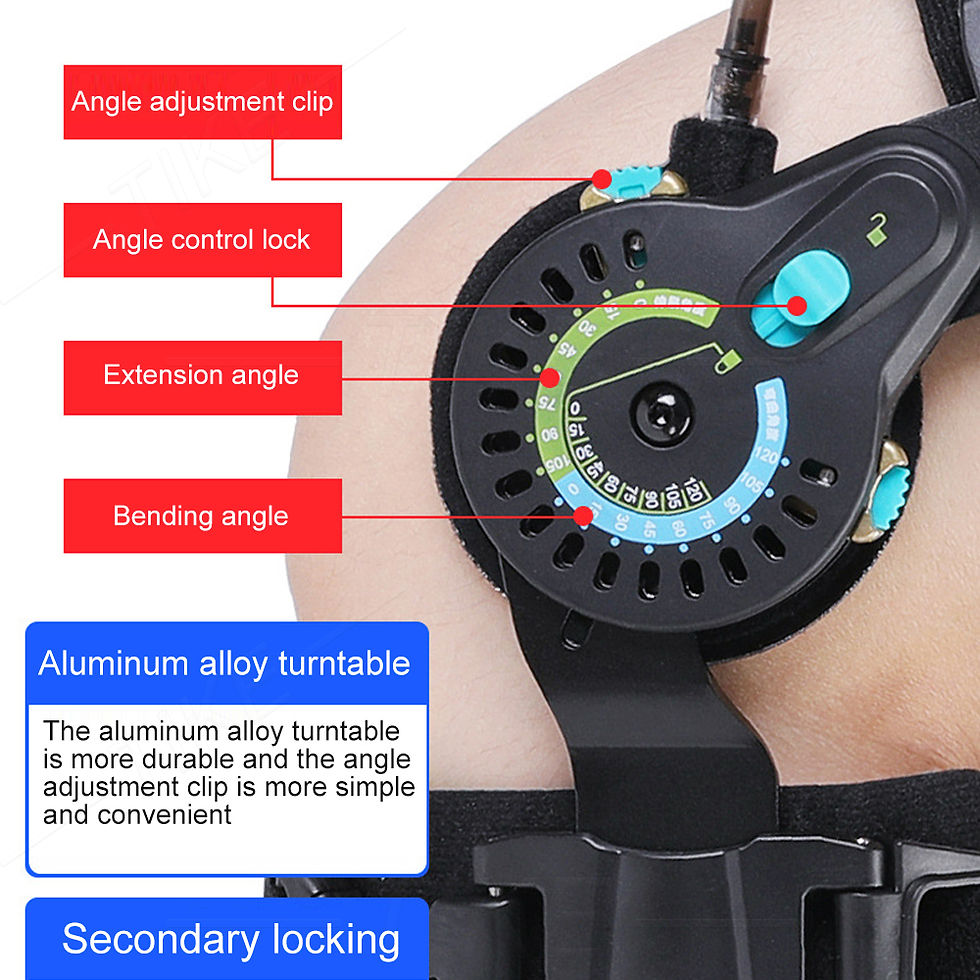 Miniatura: Adjustable Knee Fixation Brace Lower Extremity Support