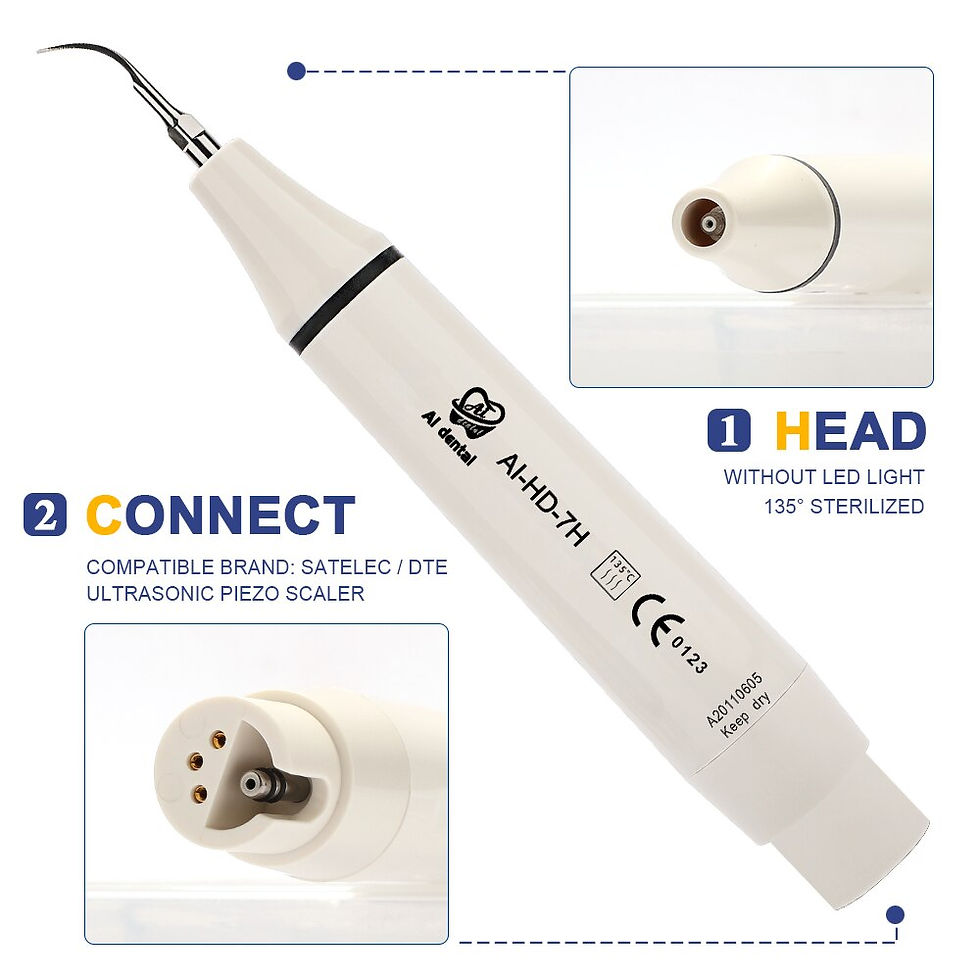 Miniature : AI-HW/HD Single Water Spray LED Piezo Air Scaler Dental Handpiece Portable Tools