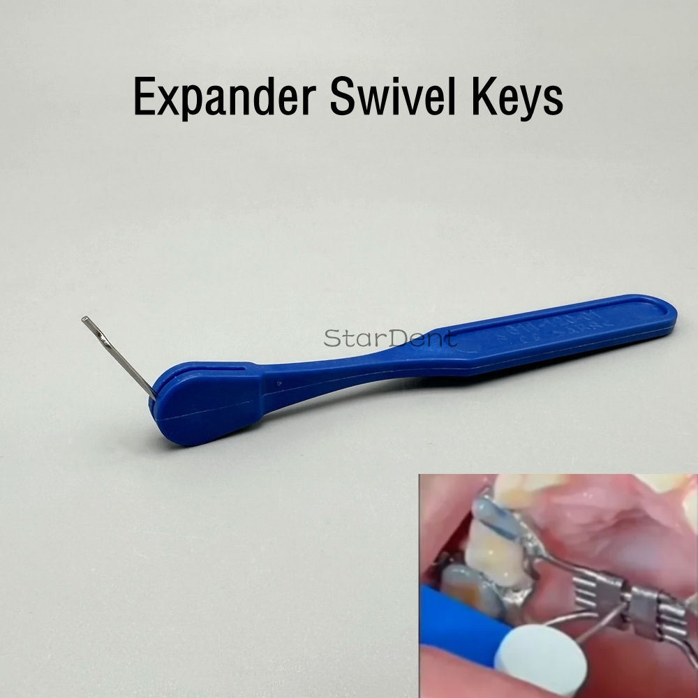 Dental Orthodontic Expander Swivel Keys Dentistry Ortho Tools