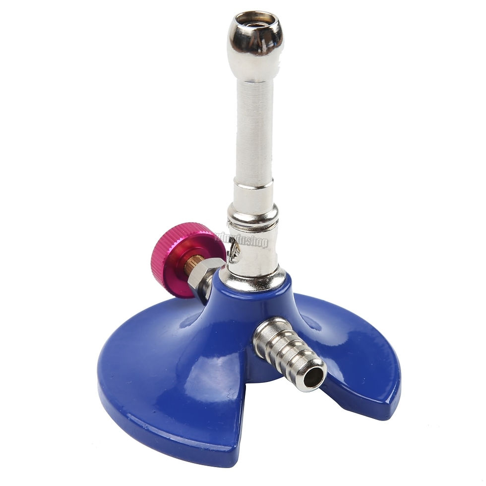 Miniature : Mini brûleur Bunsen rotatif à Tube unique, lampe à gaz pour laboratoire dentaire, 1 pièce