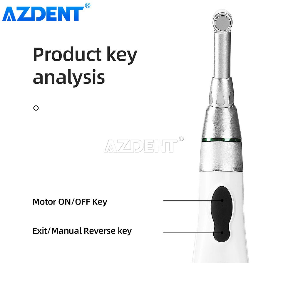 Миниатюра: Dental Wireless Endo Motor Smart with LED Lamp 16:1 Standard Contra Angle Endodo