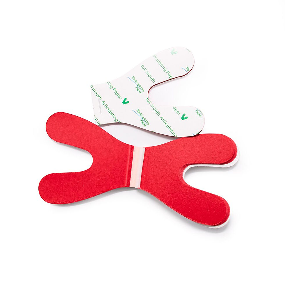 Miniatura: Y Shape Dental Articulating Paper Full Mouth Dental Lab Articulation Paper