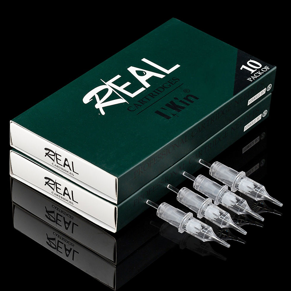 Miniatura: Tatuaje aguja cartucho tatuaje maquillaje permanente pluma máquina 10 unids/caja