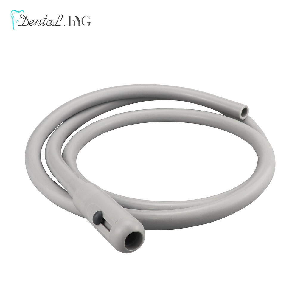 الصورة المصغرة: Dental Strong Suction Tube Hose Pipe Dental Weak Suction Handle Saliva Swivel 