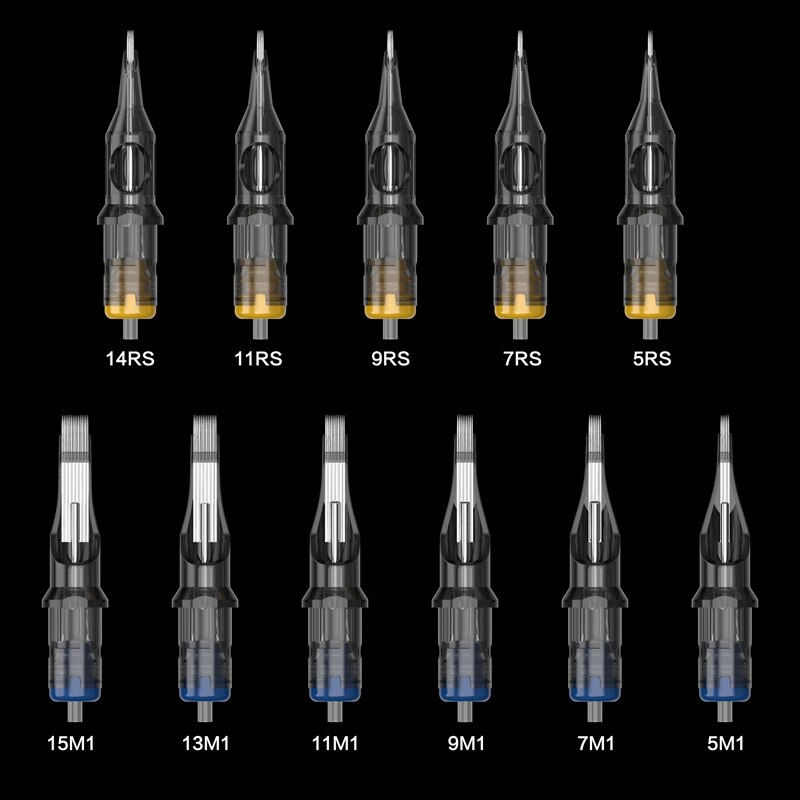 Thumbnail: 10/20PCS Mixed Cartridge Tattoo Needle RL RS M1 Disposable Sterilized 