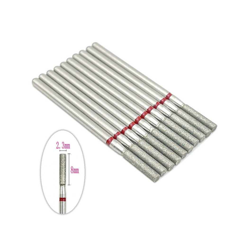 Miniaturbild: 10pcs 2.35mm Shank Diamond Grinding Bur Drill Rotary Tool Instrument