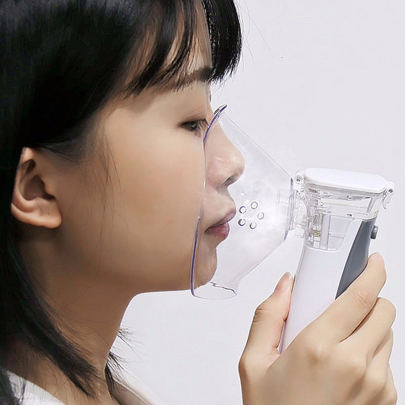 Miniature : Portable silent nebulizer inhaler inhalator Atomizer nebulizador Asthma