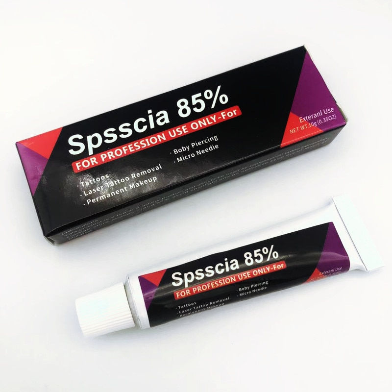 Miniature : Spsscia 85%Tattoo Cream Permanent Makeup Microblading Eyebrow Lips 10g