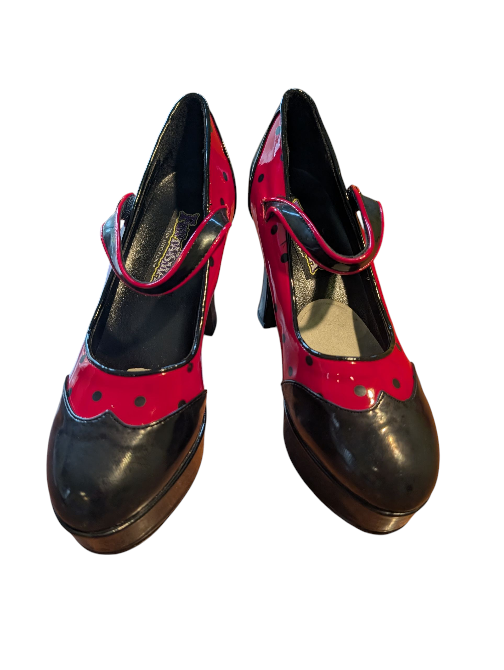 Ladybug-Inspired Mary Jane Heels