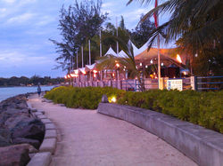 The Beach House Restaurant at Dusk