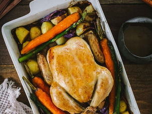 Roast Chicken and Gravy