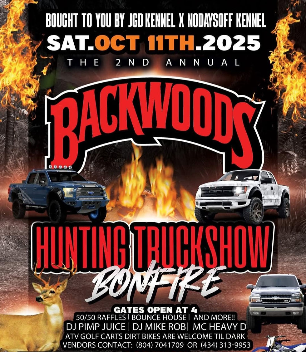 BackWoods Hunting Truckshow & Bonfire
