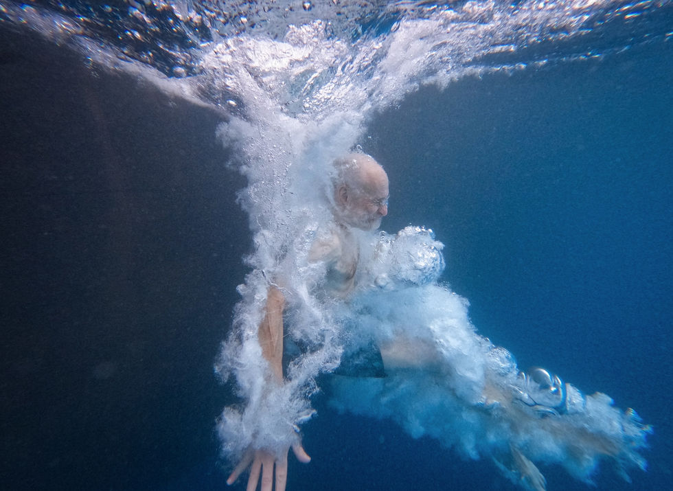 Polar plunge, Antarctica