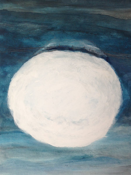 Fanny Michel, expo nuage, maternité du CHUV à Lausanne