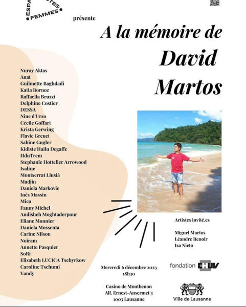Fanny Michel invitation Espace Artistes femmes exposition collective