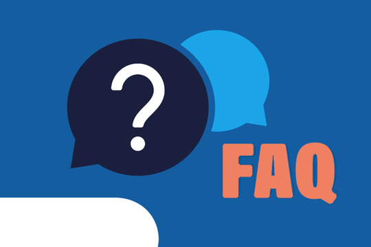 FAQ banner