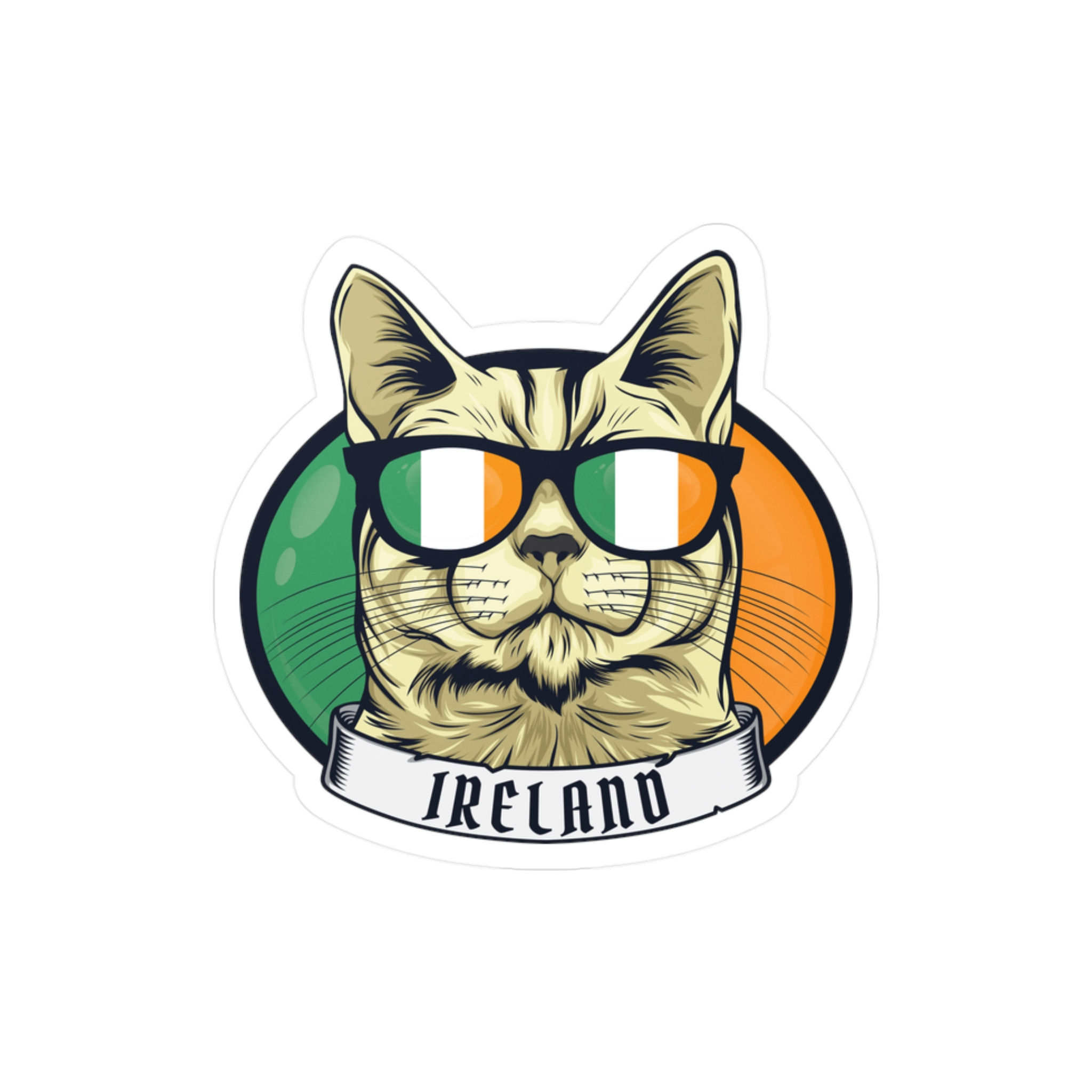 Ireland and Irish Pride Vinyl Decal