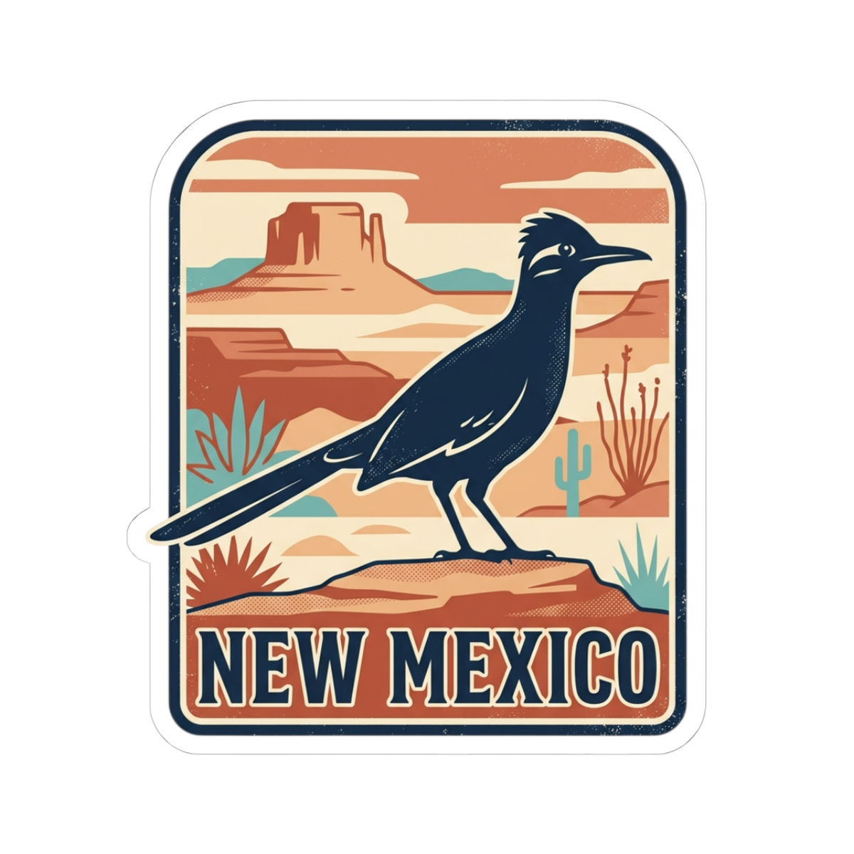 New Mexico-Themed Vinyl Decal Sticker Bumper Sticker