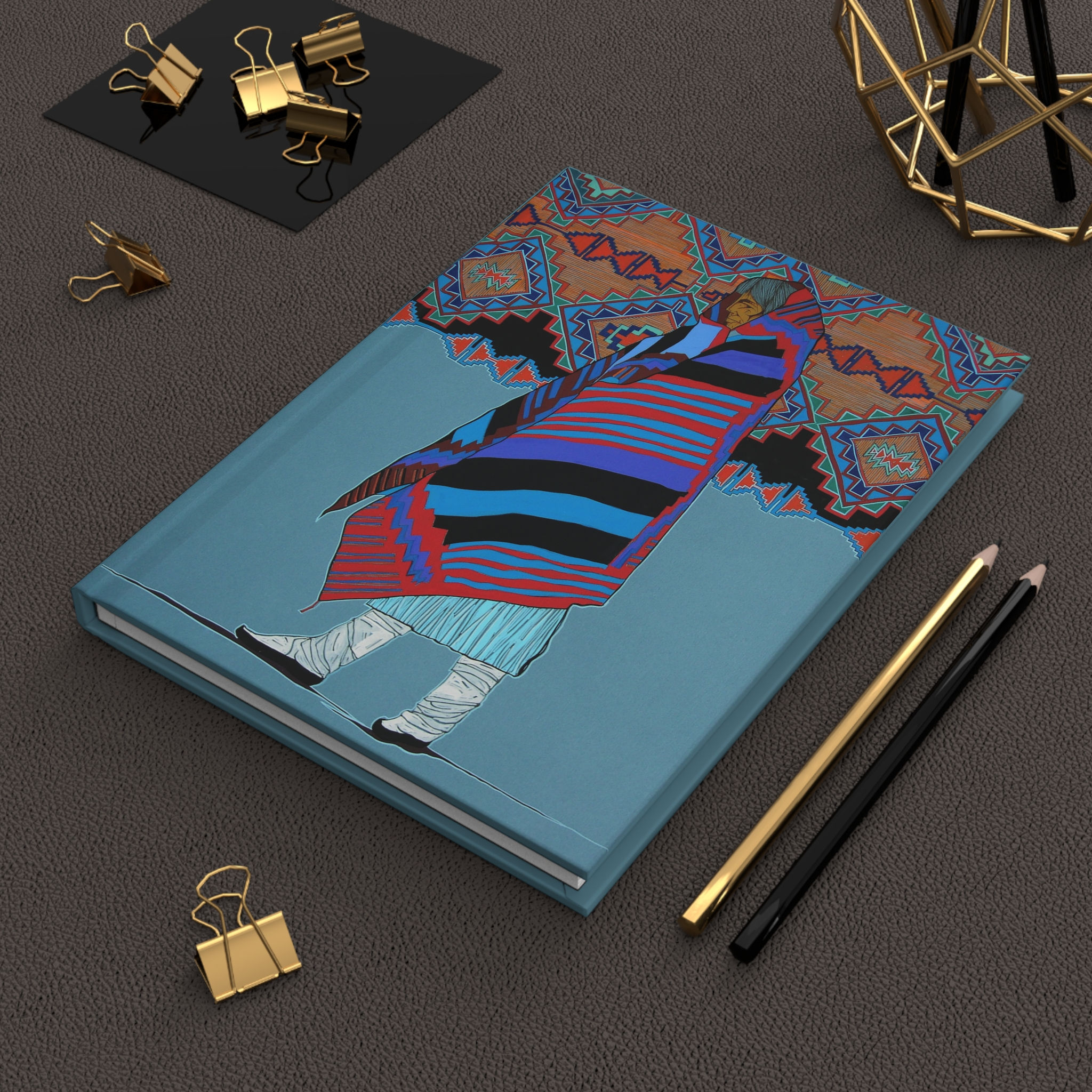Hardcover Journal Notebook with Amado Pena Jr. Art P8001