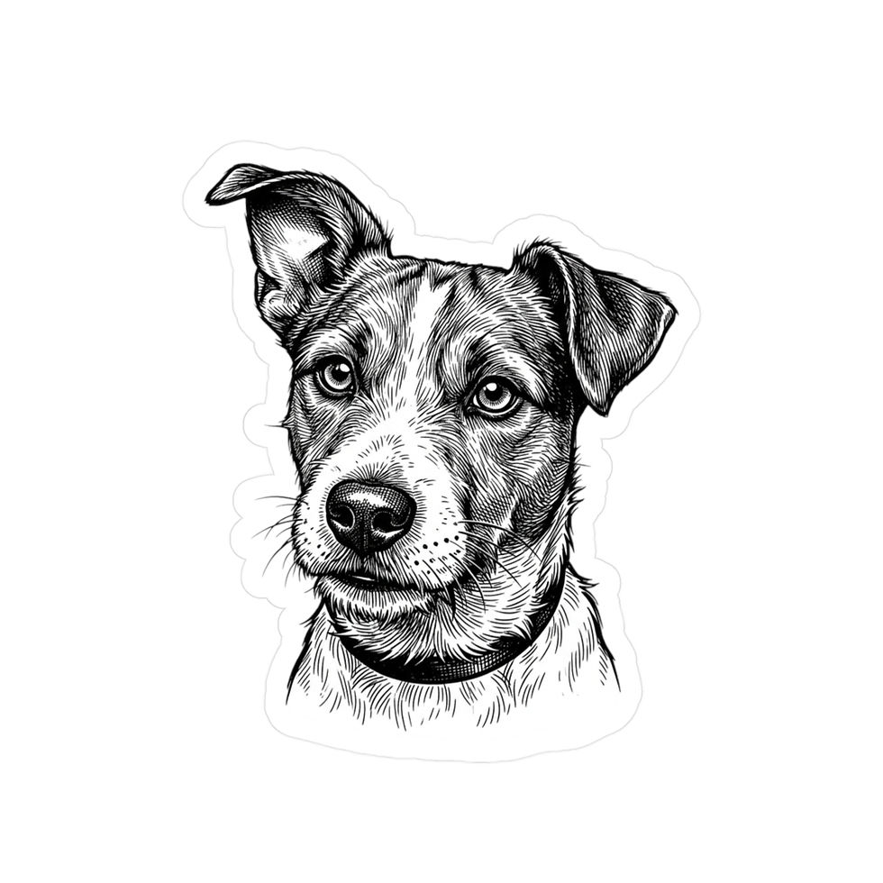 Thumbnail: Jack Russell Terrier Vinyl Decal