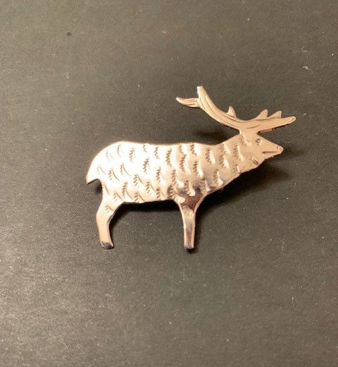 Navajo Southwest Elk Pin Brooch - 25185