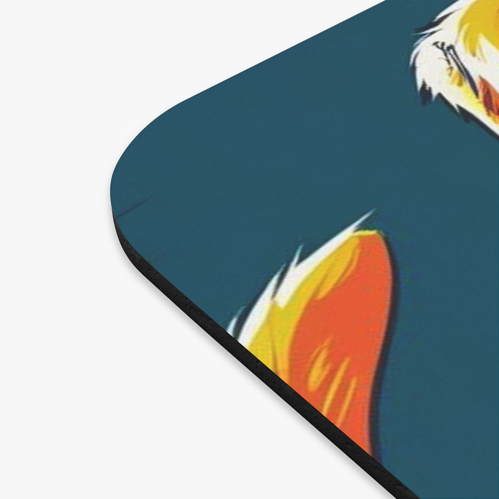 Thumbnail: Mouse Pad (Rectangle) with Yellow Labrador Retriever Pop Art