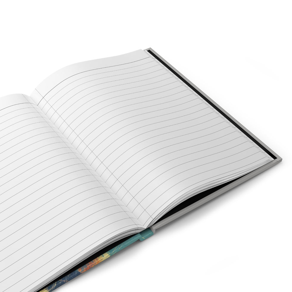 Thumbnail: Hardcover Journal Notebook Diary with a Golfing Fox!