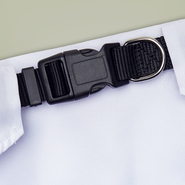 Thumbnail: Clip-on Dog Bandana with "Squirrel Police"