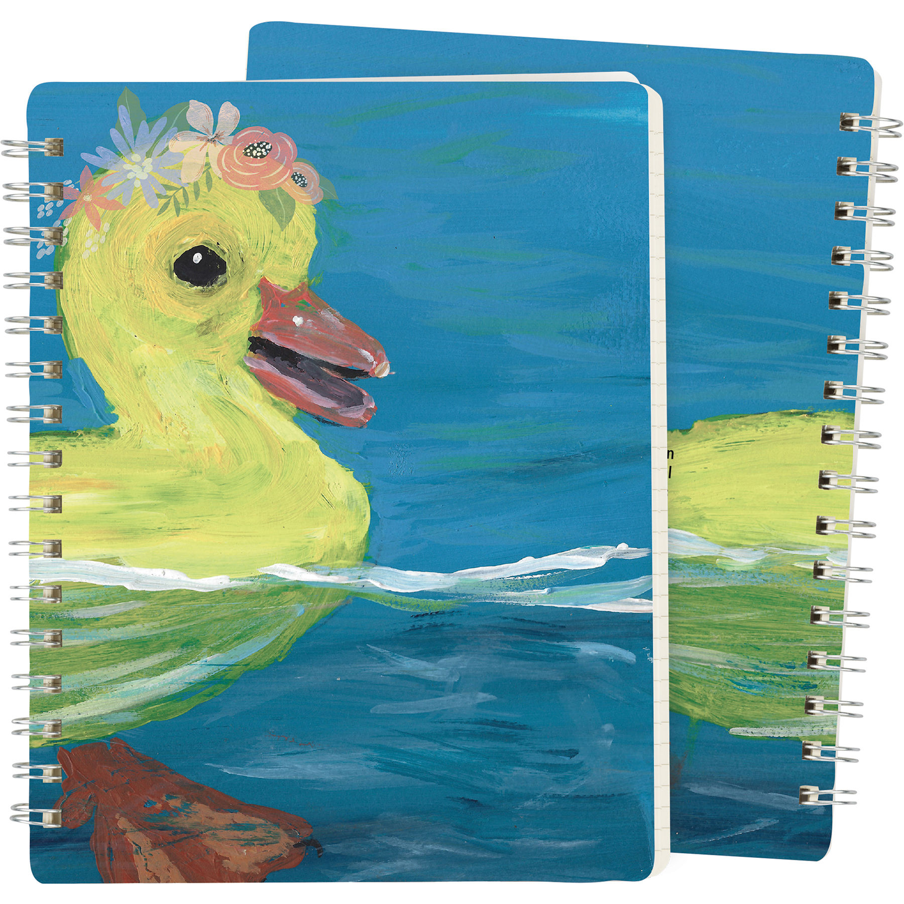 Spiral Notebook with Duckling Design 28000