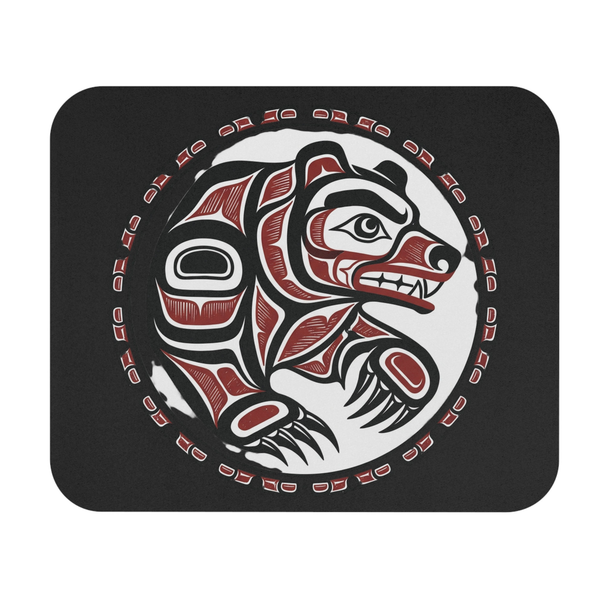 Northwest Coast/Pacific Northwest Haida Spirit Bear Mouse Pad 
