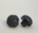 Black rounded jam plugs