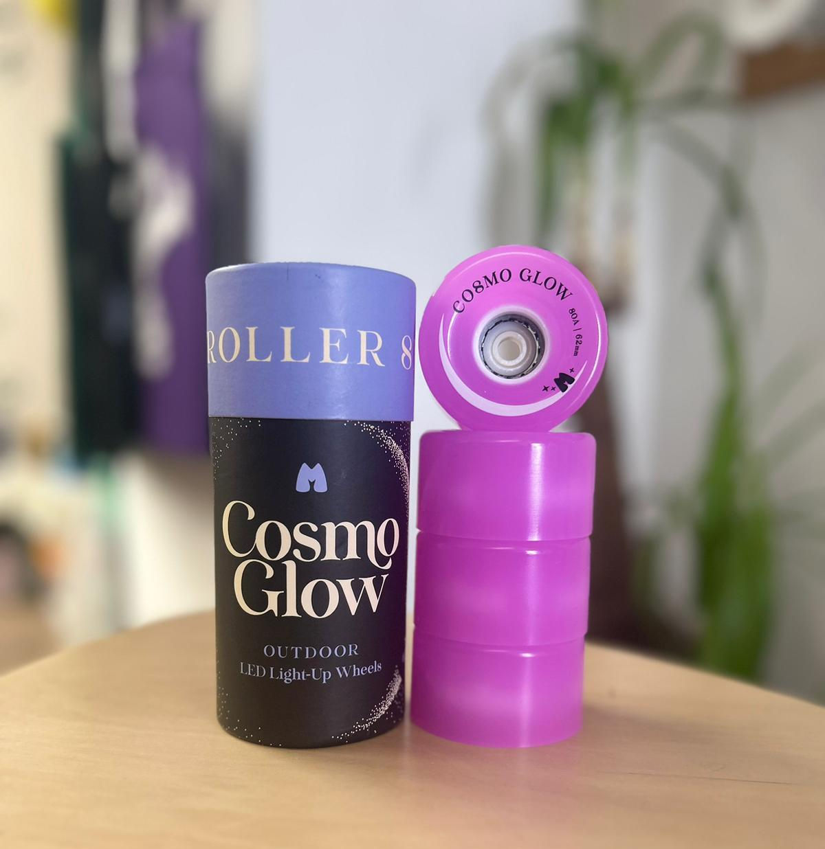 Moxi Cosmo Glow Roller Skate Wheels
