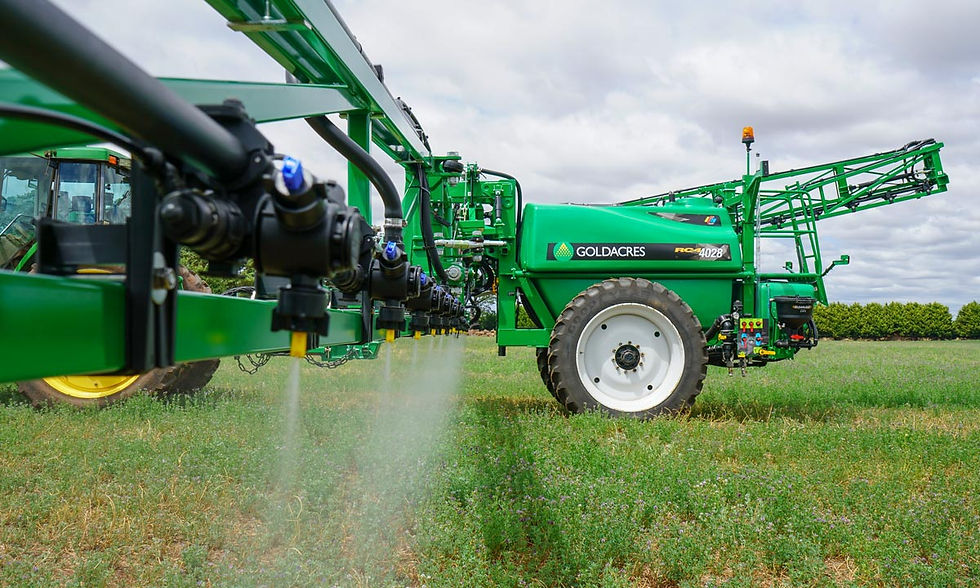 Thumbnail: Goldacres 24, 28 & 30 metres – TriTech Boom IFS (Independent Fold System)