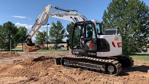 Farm and Construction Bobcat Excavators Emerald