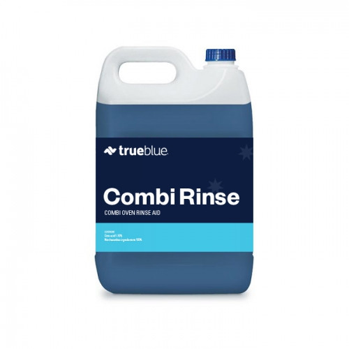 Combi oven rinse aid