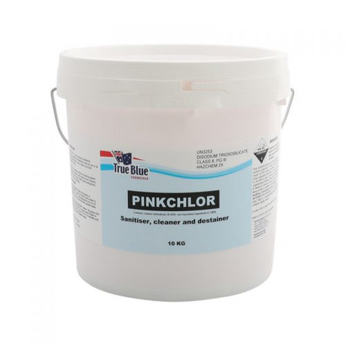 Sanitiser, cleaner and destined powder