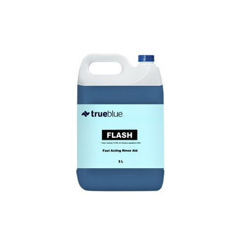 Fast acting rinse aid