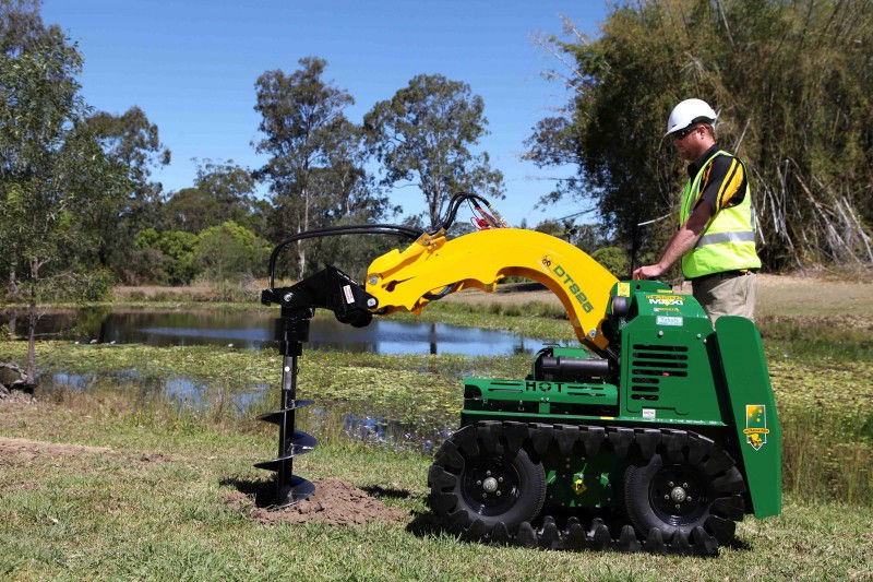 Thumbnail: Kanga 8 Series Track Mini Skid Steer