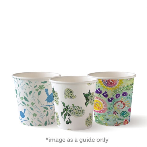 BIOHOT CUP S/WALL ART SER 4OZ (50/2000)