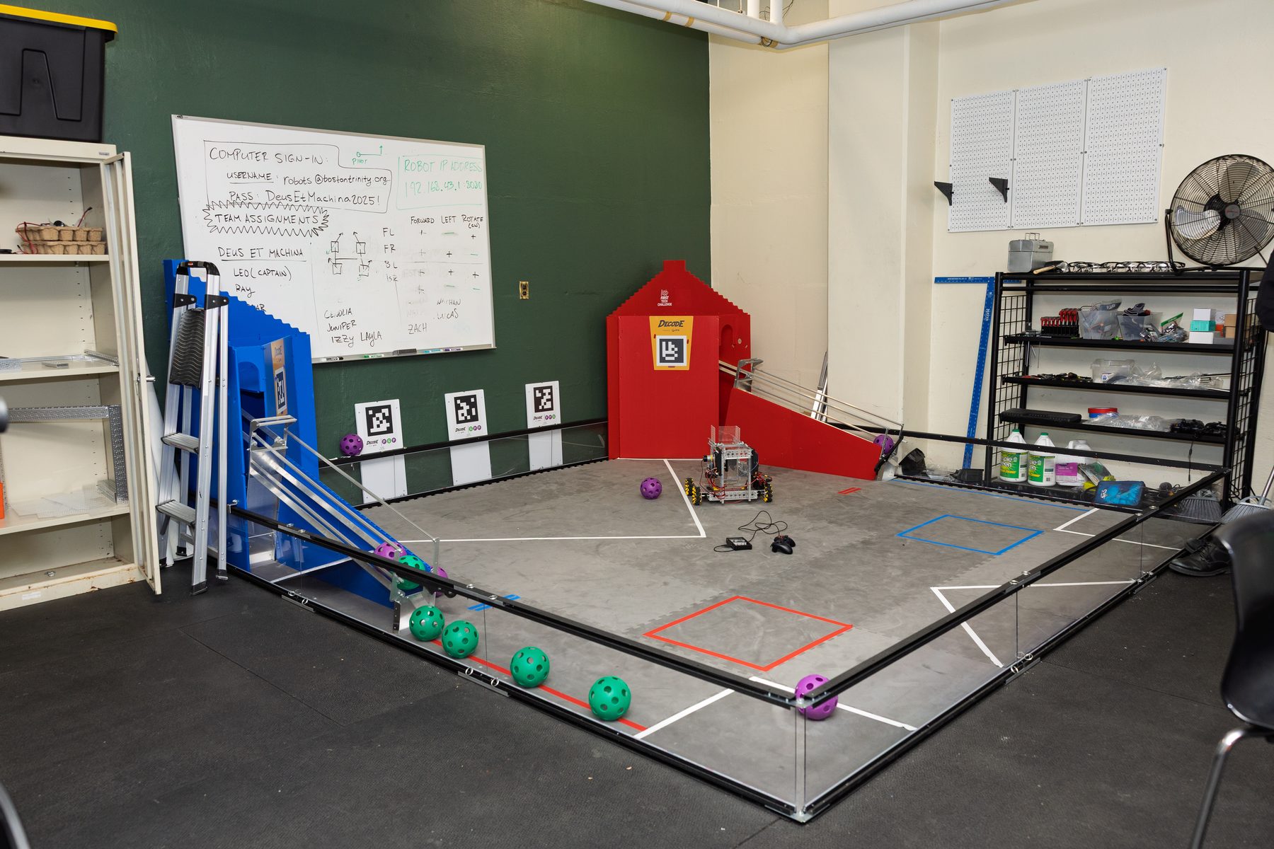 Practice field at BTA Robotics