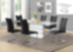 Thumbnail: Butterfly Leaf Extending Glass - Dining Table T2-01